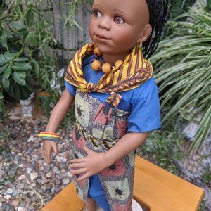 Marlena H. Nielsen "Anuli" Porcelain Doll